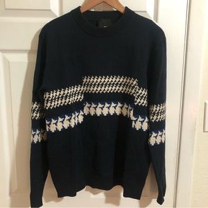 100% Merino Jacquard Sweater